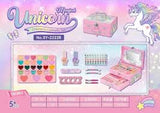Pink Unicorn Drawer Makeup Case – Kids Pretend Play Makeup Set – ITEM NO SY-2222A