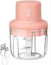 Rechargeable 250ML 3 Blades Garlic Food Processor Chopper
