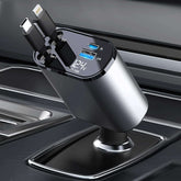 4 IN 1 Retractable Car Phone Charger