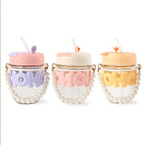 PEARL GLASS SIPPER