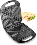 National 4 Slice Sandwich Maker - Perfect for Breakfast Grilled Cheese and Steak
