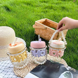 PEARL GLASS SIPPER