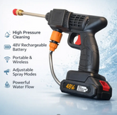 Rechargeable High Pressure Washer Car Gun