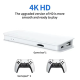 M15 Game Stick 4K Console 64GB with Dual 2.4G Wireless Controllers – 20000 Games