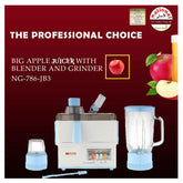 National Gold Juicer Blender With Jug 3 in 1 JB3OS