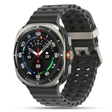 JS Watch 7 Ultra 47mm IP68 Waterproof Bluetooth Call Compass Wireless Charger Smart Watch - Black