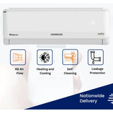 Kenwood ESupereme Inverter Split Air Conditioners Heat and Cool 1.0 Ton -KET-1246