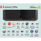 Kenwood 1870S eluxury Pro 1.5 Ton Inverter AC 2025 – Wi-Fi – T3 Compressor – Flash Cooling – 75% Energy Saving