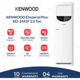 Kenwood 2.0 Ton-KEI-2441 F E IMPERIAL PLUS Non Inverter Heat And Cool Floor Standing Cabinet