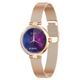GloriMi GL1 Lady Watch Limited Classic Edition Rose Gold Stainless Steel 1.3 inch 3D-Curved Amoled