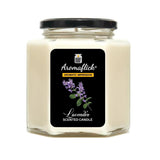 Lavender Scented Candle in Hexagonal Jar