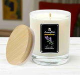 Lavender Scented Candle in Glass Jar
