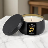 Chocolate Scented Candle in Black Tin