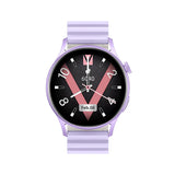 KIESLECT CALLING WATCH LORA 2 PURPLE DOUBLE STRAP