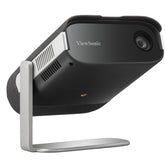 ViewSonic M1X Portable LED Projector with Smart Stand, Harman Kardon Speakers, Built-In Battery, H/V Keystone, 4 Corner Adjustment, Bluetooth, Wi-Fi, USB-C, Powered USB A