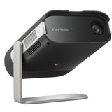 ViewSonic M1X Portable LED Projector with Smart Stand, Harman Kardon Speakers, Built-In Battery, H/V Keystone, 4 Corner Adjustment, Bluetooth, Wi-Fi, USB-C, Powered USB A