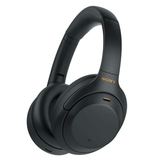 Sony WH1000XM4 Best Premium Wireless Noise Cancelling Headphones - Built-in mic for Calls - Compatible with Alexa - 30hr Battery - Includes Premium Carrying Case, in-Flight Adapter, Aux Cable - Black