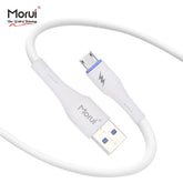 Morui Cable MC-01 Polo Data Cable With Flash,Turbo & VOOC Charging MICRO