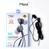 Morui Handfree - MH-03 3 NEW High-End Dynamic In-Ear Earphone With Volume Control Play/Pause Buttons