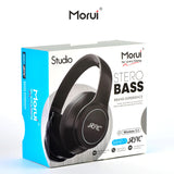 Morui Headphones - MHP-1 Stero Bass Wireless Head Phone With Active Noise Cancelling (ANC)