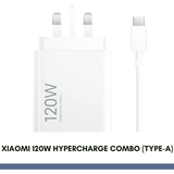 Mi 120W Charger Combo (Type-A) with A to C Cable 3Pin White