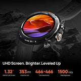 MIBRO SMART WATCH GS EXPLORE OBSIDIENT BLACK DUAL STRAP