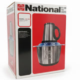 National SP-102 DE-Luxe Pro Chopper - 3L Capacity - 1 Year Brand Warranty