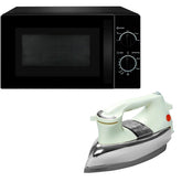 National Romex Microwave Oven - 20 Litres + Imported Deluxe Automatic Iron