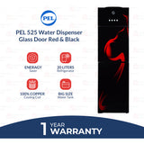 PEL 525 Curved Glassdoor Dispenser
