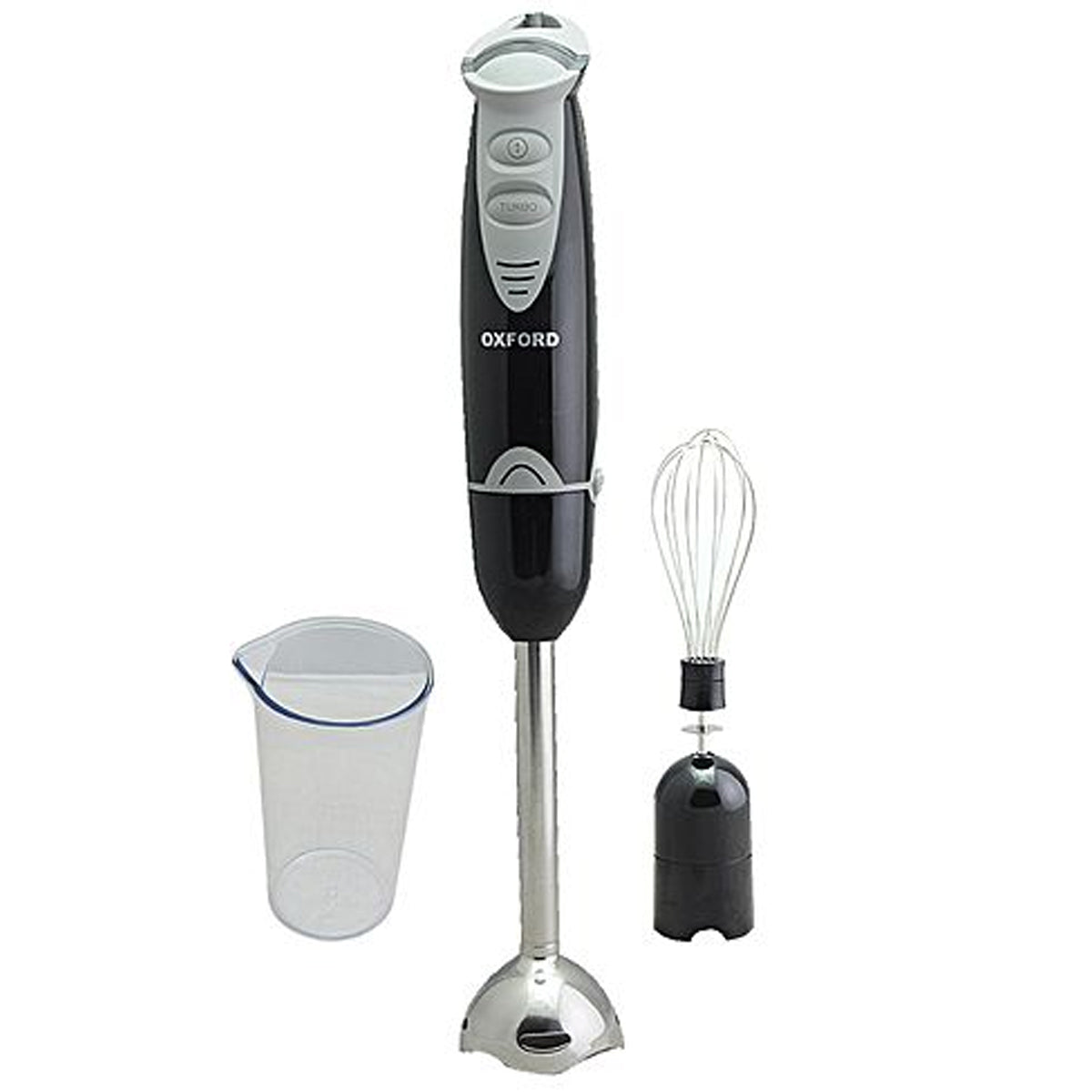 Oxford hand blender with accessories on a white background