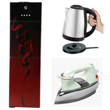 PEL 425 Flat Glassdoor Dispenser + Premium Iron + Premium Kettle