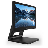 Philips 162B9T 15.6 Inch 10 point Touch LCD Monitor with LED Backlights with Smooth Touch, 1366 X 768 HD, USB 3.1, Display Port, HDMI Port, Smart Stand, Smart Contrast, Easy Read Mode, Low Blue Mode