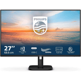 PHILIPS LED 27" 27E1N1300A (1ms (MPRT), 100Hz, IPS Panel, FHD (1920x1080), Adaptive Sync, Low Blue Light, sRGB, Flicker free, Easy Read Mode, Speaker: 2W x 2, Adjustments: Tilt, (HDMI, Display port & USB-C 3.2 Gen 1) & Vesa Mount).