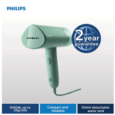 Philips Handheld Steamer STH3010/70 Compact & foldable. Kill 99.9% of bacteria