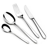 Arshia Premium Stainless Steel Cutlery Sets 50pcs Silver