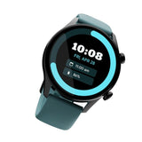 Ronin R-08 Always On Display Smart Watch +1 Free Black Strap with Every Watch (Black-Teal)