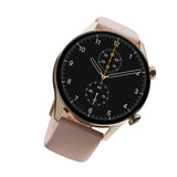 Ronin R-08 Always On Display Smart Watch +1 Free Black Strap with Every Watch (Golden-Pink)