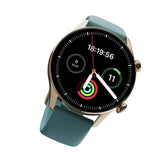 Ronin R-08 Always On Display Smart Watch +1 Free Black Strap with Every Watch (Golden Teal)