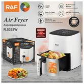 RAF 3L Oil Free Nonstick Cooker Electric Air Fryer (Black & White Random Color)