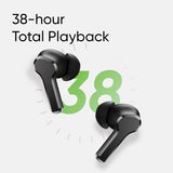 Realme T110 True Wireless Buds (Punk Black)
