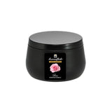 Rose Scented Candle in Black Tin – Elegant & Romantic