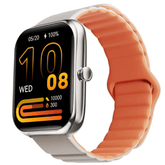 Haylou RS4 Max Calling Smart Watch with 1.91″ HD Display Dual Strap Silver