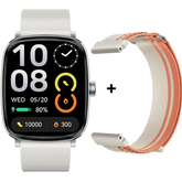 Haylou RS5 Dual Strap Smartwatch – Silver