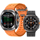 New S7 Ultra Smartwatch Bluetooth HD Call 750MAh Battery Heart Rate Blood Oxygen Health Monitor Multi-Motion Compass Smart Watch