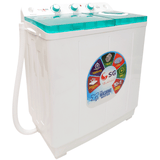 SG 1202 Twin Tub Washer & Dryer Machine Crystal Lid - 12 KG