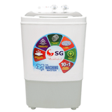 SG-1101 Single Tub Washing Machine - 11KG + Any Random Ladies Unstitched Suit + Any Random Gents Unstitched Suit