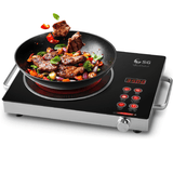 SG Professional Infrared Cooker 8019 - LED Display & Micro Crystal Plate + Free Surmawala Lawn | Printed Fabric 3 Piece Unstitched Collection