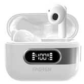 Faster Slick X - Earbuds - White