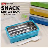 Maxware Snack Lunch Box With Steel Inner