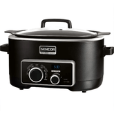 Sencor Slow Cooker Electric, 1200W, 5.5 Liters, SPR6100BK